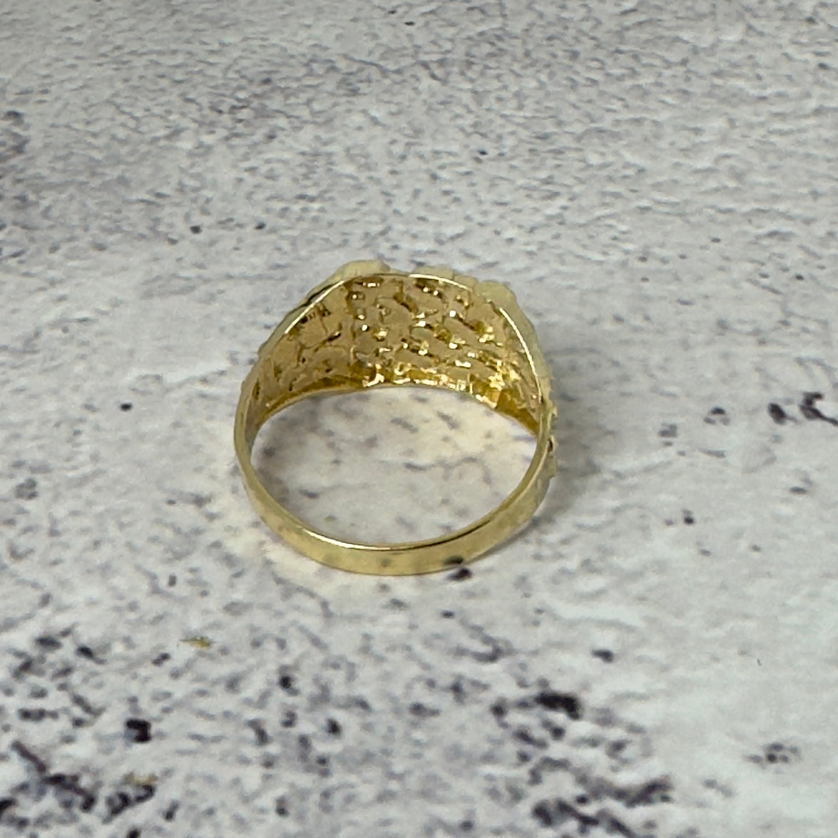 Large Nugget Ring