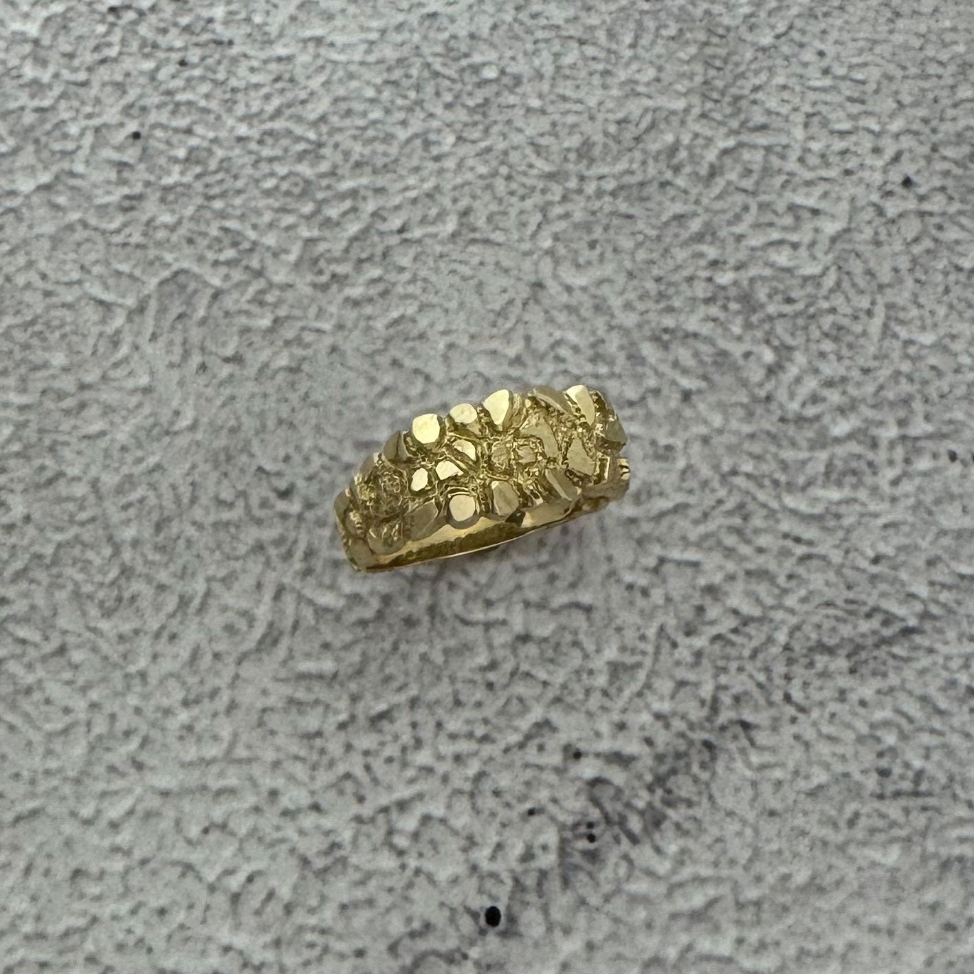 Gold Nugget Ring