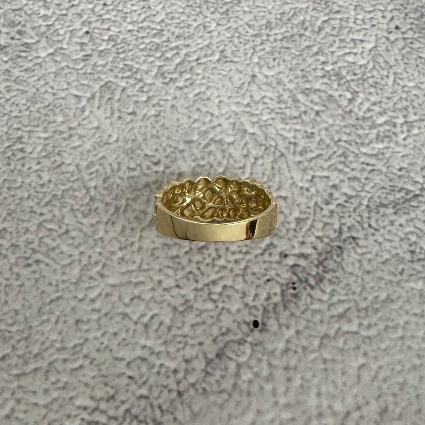 Gold Nugget Ring