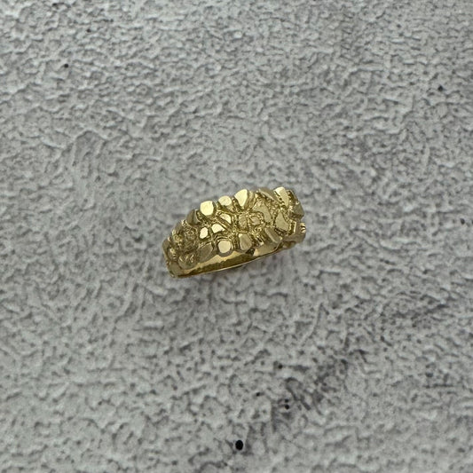 Gold Nugget Ring